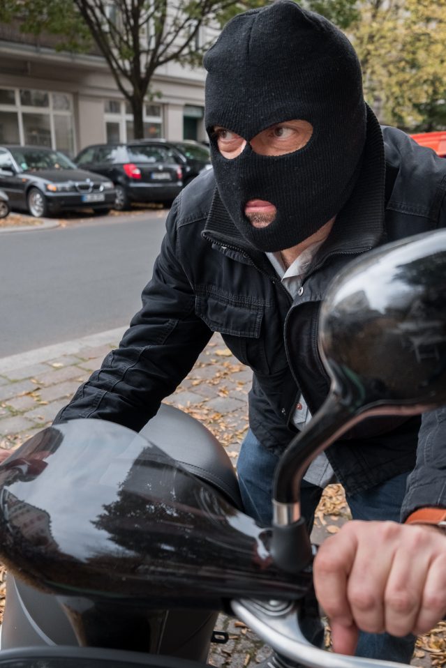 UK motorcycle theft 2019 stats